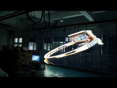 P3.91-7.82 Avoe Led Transparent Display For Shop Window Shopping Mall