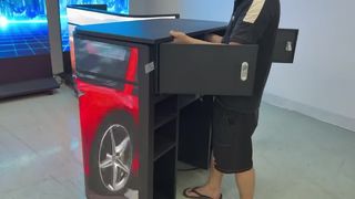 সৃজনশীল AVOE LED ভিডিও ওয়াল ডিজে বুথ LED ভিডিও পর্দা