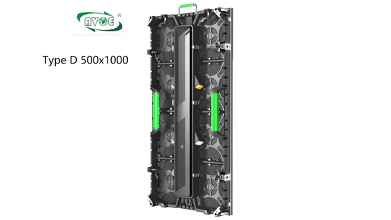 Type D P2.976 Outdoor Rental LED Screen 4500nits Refresh Rate 3840Hz 4K Corner Protector