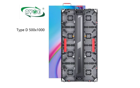 Type D P2.976 Outdoor Rental LED Screen 4500nits Refresh Rate 3840Hz 4K Corner Protector