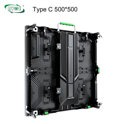 P2.976 Indoor Rental LED Display Screen 4K 3840Hz 500x500mm/500x1000mm cabinet corner protectors