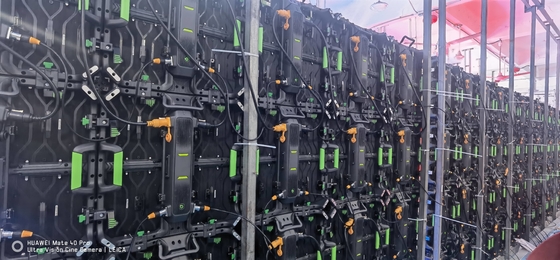 Type E P3.91 Outdoor Rental LED Display Cabinet Nationstar 500x500 500x1000