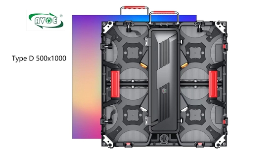 Type D P2.6 Stage Rental LED Display Pixel Protection Cabinet 500x500mm