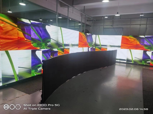 3840Hz 4K outdoor rental led screen Type F Multiple Curve Cabinet