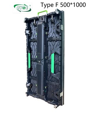 Type F P3.91 4K 3840Hz Indoor Rental LED Panel 500x1000mm Curve Cabinet