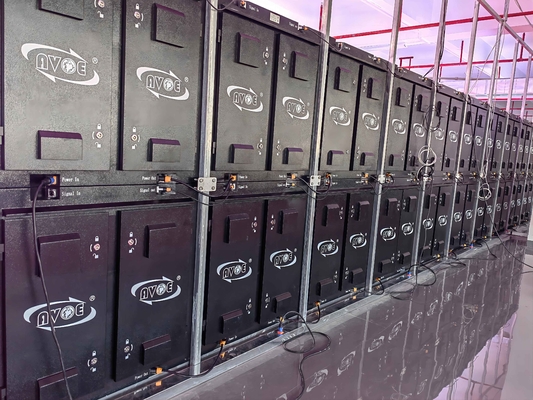 P6 Outdoor Fixed LED Display IP65 Waterproof 1R1G1B 960x960mm For Stadium