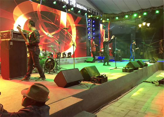 P3.91 events LED Display 4K 500*500mm/500*1000mm Die-casting Cabinet For Concert 5500nits
