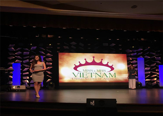 Energy Saving P6.67 Stage Rental LED Display 640*640mm Cabinet For TV Shows Front & Rear Mainterance