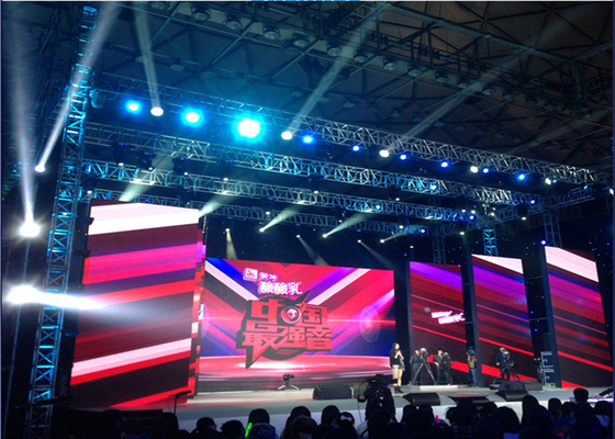 3840Hz SMD2121 P3.91 Rental LED Display , Large Stage Background Led Screen For Concert