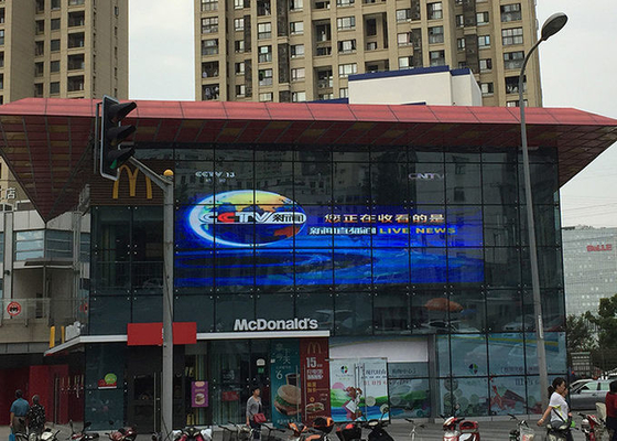 Vivid Colors See Through Led Screens P3.91-7.82 Transparentt digital display