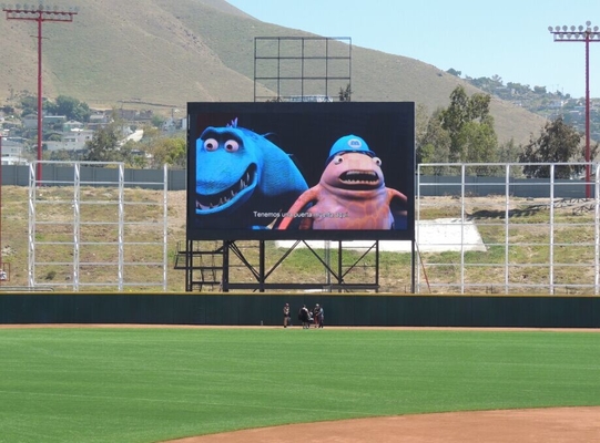 P4 LED Advertising Boards Football Stadium outdoor smd led display 5-400m View Distance