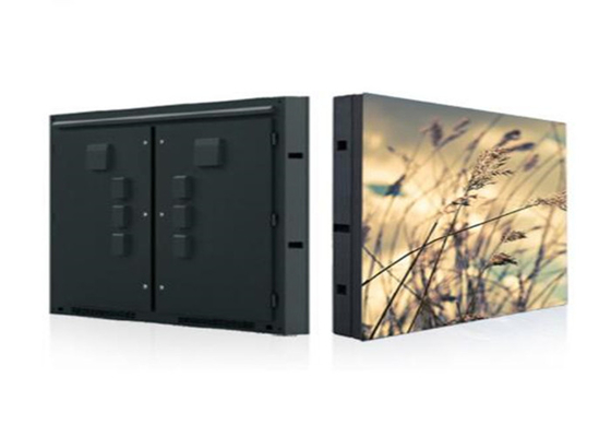 High Brightness 8000mcd  Waterproof IP65 P6mm Outdoor Advertising LED Screen , Led Street Display 192*192mm Module