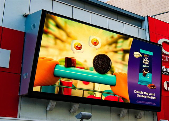 SMD3535 6500cd/sqm P10 Outdoor LED Advertising Billboard For Road