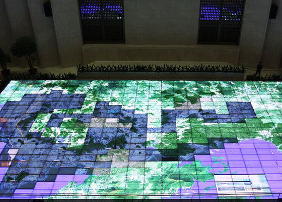 P4.81mm Interactive Led Display , DJ Disco LED Dance Floor Panels Wedding Party Rental