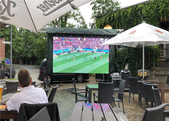 P3.91 3840Hz High Contrast Outdoor Rental LED Display SMD3535 RGB Easy To Maintain