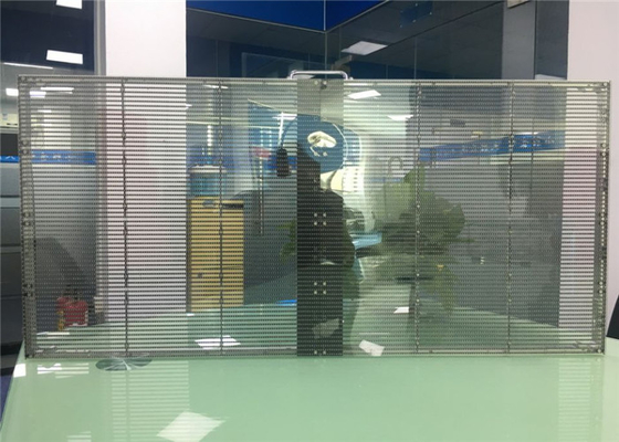 Vivid Colors See Through Led Screens P3.91-7.82 Transparentt digital display