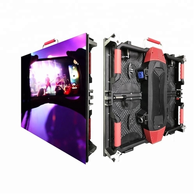 P4.81 Outdoor Rental AVOE LED Display Slim Design 250mm * 250mm Module 3840Hz refresh fequency