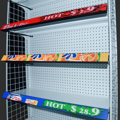 4W P1.875 Shelf Edge LED Screen 284444Dots/m2 For Advertising