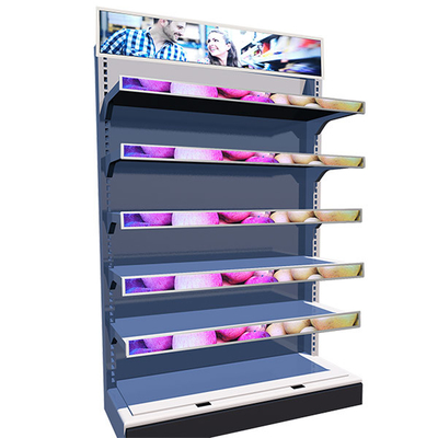 GOB 600cd/sqm SMD1515 P1.875 Shelf LED Signage 900*60mm