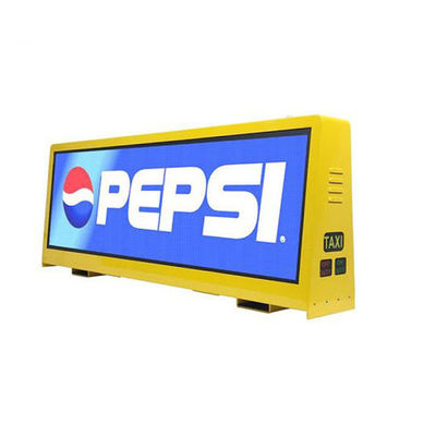100W P4 SMD1921 Taxi Top LED Display 5000nit 1000*360mm