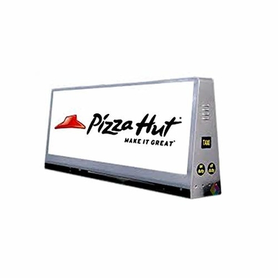80W P4 SMD1921 Taxi Top LED Screen 5000nit 1000x360mm