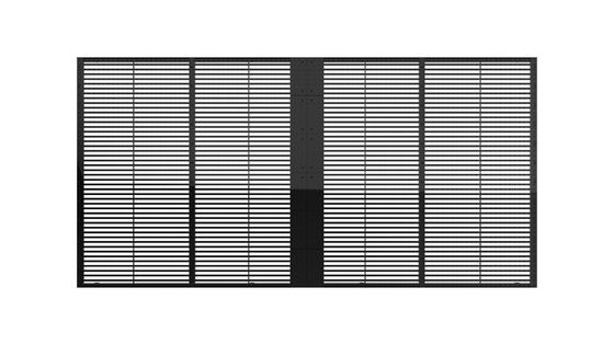 SMD1921 4500cd/M2 Transparent Window Display 1R1G1B For Advertising