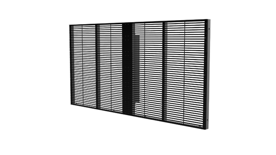5000nits SMD1921 Transparent Glass Led Screen 230W For Shopping Mall