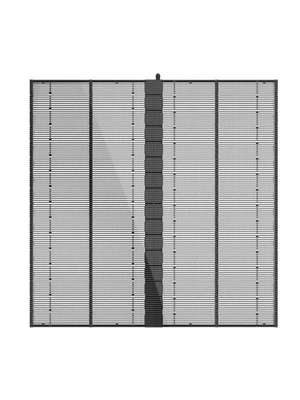 5000nits SMD1921 Transparent Glass Led Screen 230W For Shopping Mall
