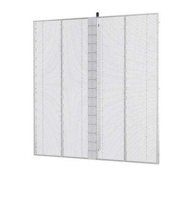 5000nits SMD1921 Transparent Glass Led Screen 230W For Shopping Mall