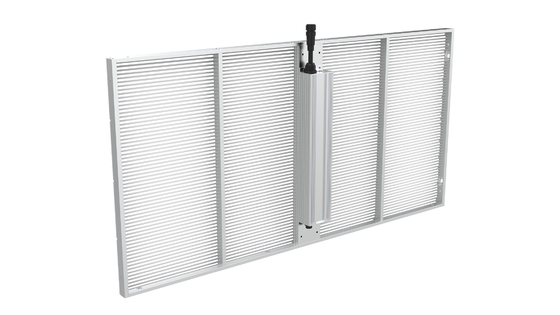 5000nits SMD1921 Transparent Glass Led Screen 230W For Shopping Mall