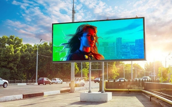 SMD1921 Outdoor Fixed LED Display 960x960mm cabinet 6000nits