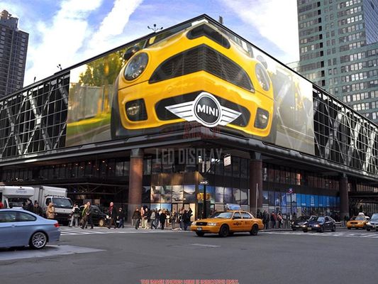 Outdoor P3.9 P7.8 Transparent Glass AVOE LED Display For Shopping Mall