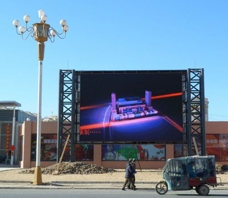 6000cd/m2 Outdoor LED Advertising Billboard SMD3535 P10 AVOE Nova Linsn