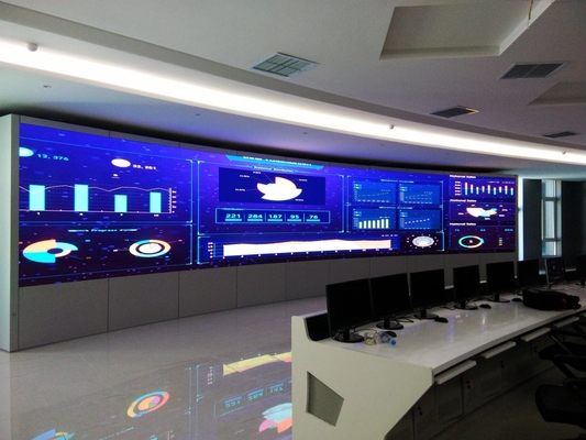 320*160mm Indoor Fixed AVOE LED Display SMD LED Video Wall For Surveillance Center