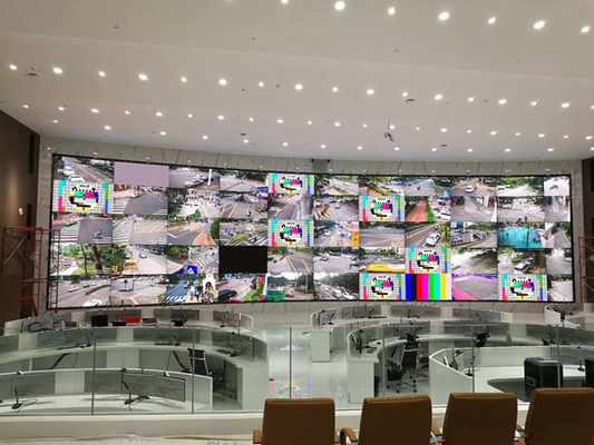 320*160mm Indoor Fixed AVOE LED Display SMD LED Video Wall For Surveillance Center
