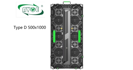 Type D P2.976 Outdoor Rental LED Screen 4500nits Refresh Rate 3840Hz 4K Corner Protector
