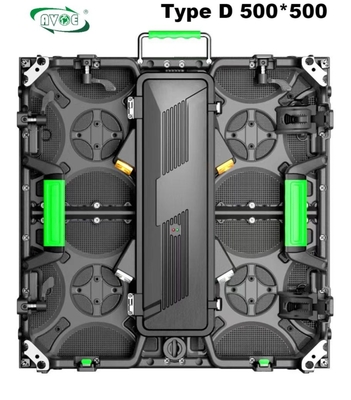 Type D P2.6 Stage Rental LED Display Pixel Protection Cabinet 500x500mm
