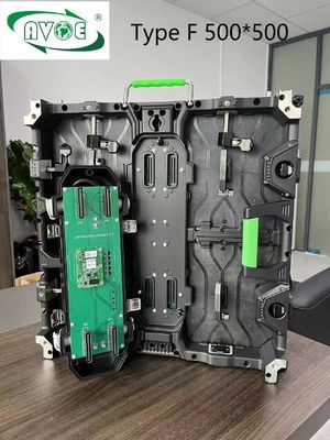 IP65 P3.91 Stage Rental LED Display Panel Multiple Curve Cabinet