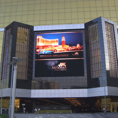 Super Brightness 7000mcd 1/8 Scan P5mm Outdoor LED Screen , RGB LED Display Board Long life