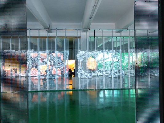 High transparent video display Good Visualization cabinet 1000*500mm and 1000*1000mm