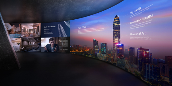SMD1212 P1.56 small pixel pitch AVOE LED display Full Color For Broadcasting Studios