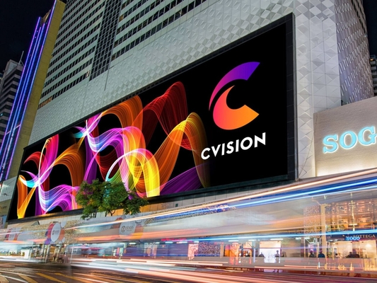 975W/M2 AC240V Outdoor LED Advertising Screen P4 320*160mm SMD1921