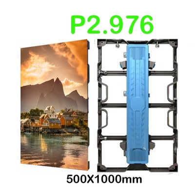 5000nits Stage Rental LED Panel P2.976 SMD1921 Chromaticity Calibration